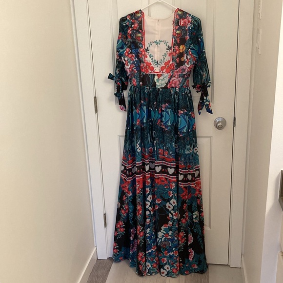 Jungle print maxi dress - Picture 2 of 3